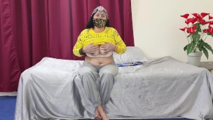 Beautiful Punjabi Fucking Pussy With a Big Dildo