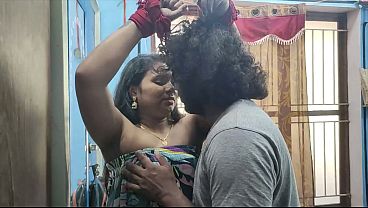 Indian Mallu Couple Hot Romantic Fuck in Hand Tied BDSM