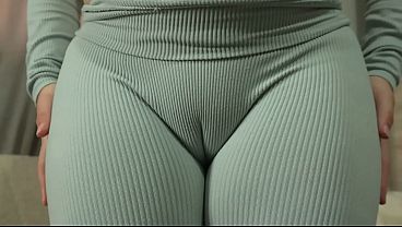 Indian stepsister does yoga and shows off her camel toe in leggings, then masturbates while showing off her big tits Indian pregnant stepsister thinks she’s doing gymnastics but she wants sex because