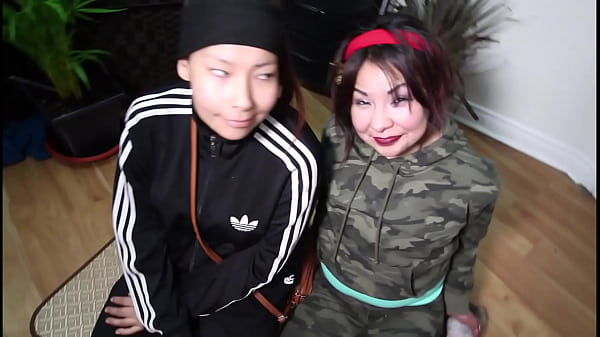 NDNgirls #12 – “Happy Hour” Double blowjob from 2 Cree Native American Indian teen 18yo lesbians with big tits who wanna try their first big black cock on NDNgirls native american porn site