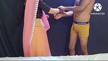 Thick and big ass horny bhabhi seductive teasing her virgin stepbrother in absence of her husband